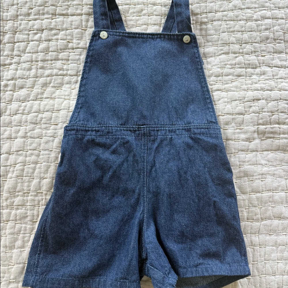 Mabo denim shortalls